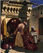 unknow artist Arab or Arabic people and life. Orientalism oil paintings 150 oil painting picture wholesale